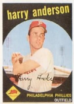 1959 Topps Baseball Cards      085      Harry Anderson